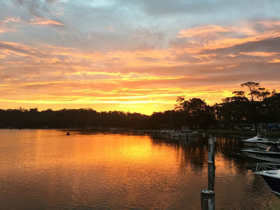 Gorgeous Sunsets and great big skies