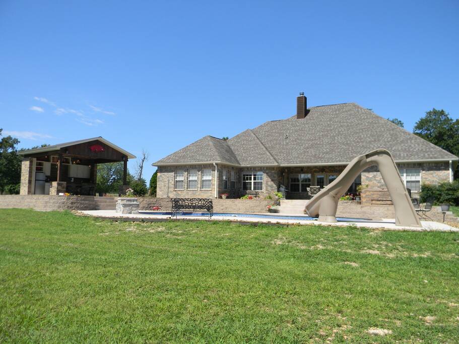 Plenty of room for the kids to run and play, or maybe take a walk over the property.