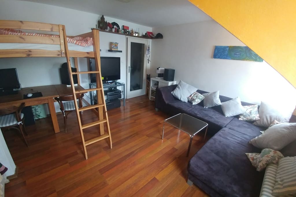 Wohn/Schlafzimmer