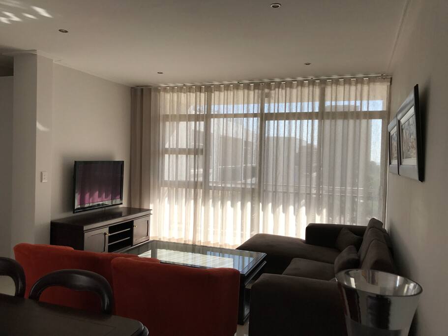 Sunny TV and Chill area