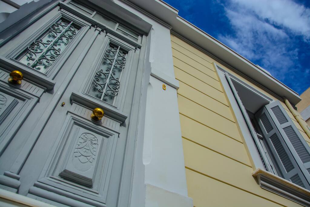 The front door