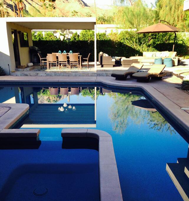 Recently remodeled pool.