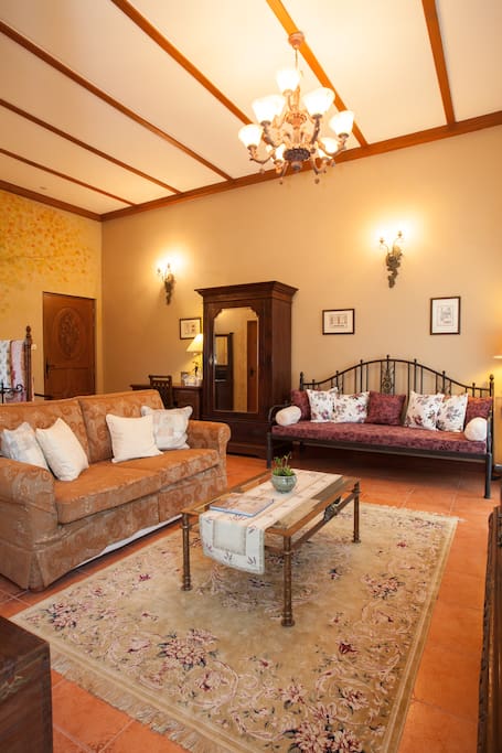 Sitting area in your own private bedroom