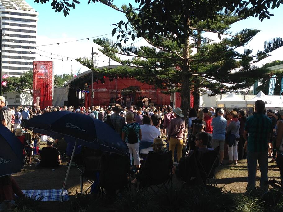 Blues on Broadbeach in May. Catch the tram.