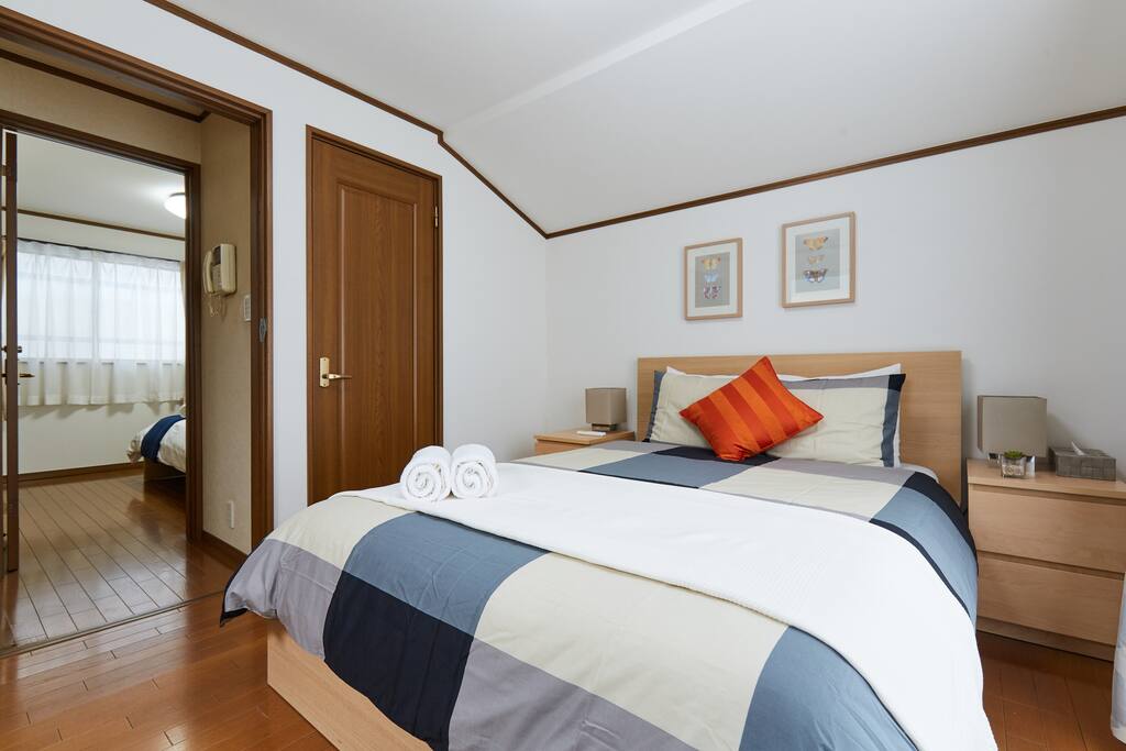 BEDROOM 1: Double bed