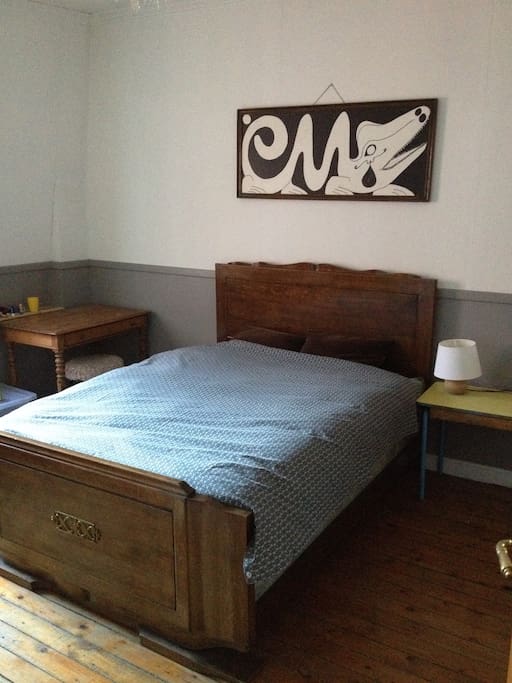 la chambre sur jardin
