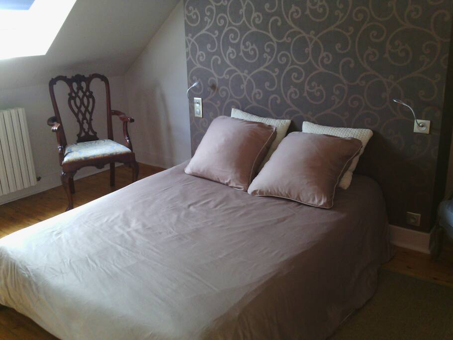 chambre située au second étage