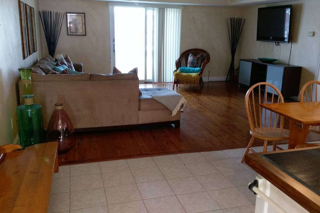 Spacious living area