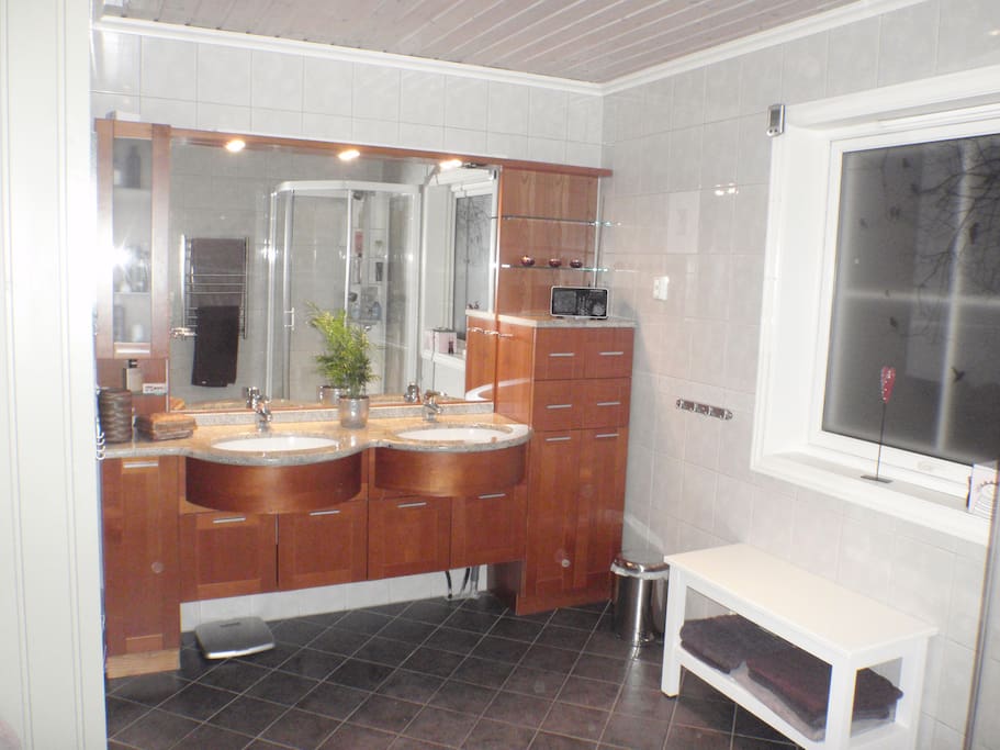 Master bathroom main floor