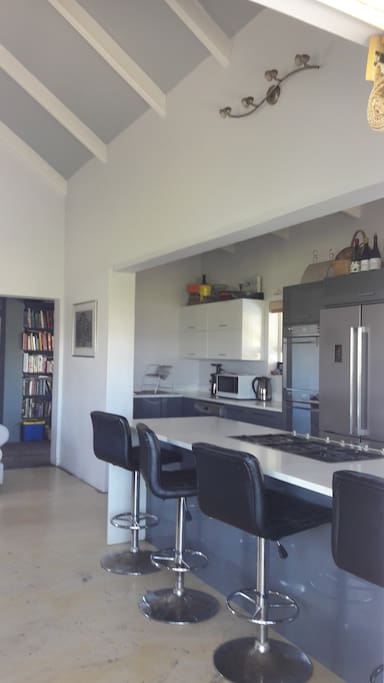 Open plan kitchen
