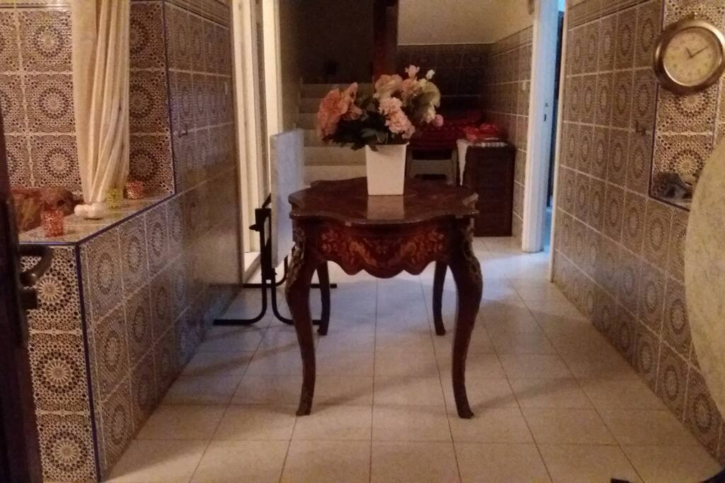 l'entrée