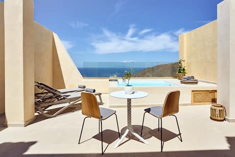 Anafi Felicity 1BDR Suite Plunge Pool Sea &Sunset