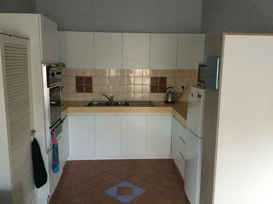 Full function kitchen with dishwasher