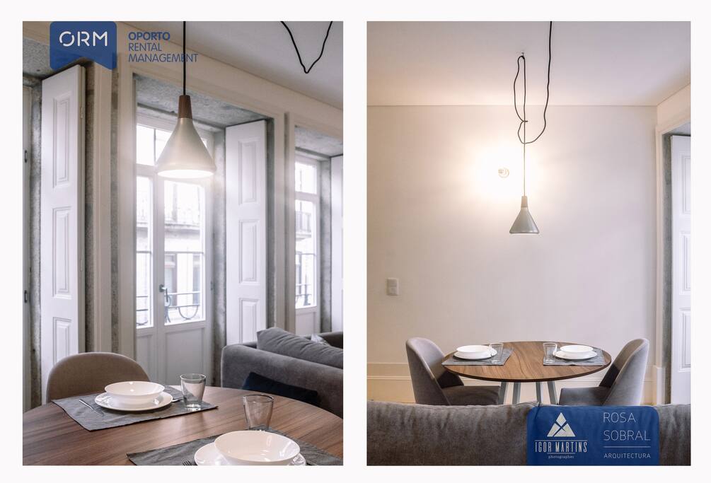 Dinning zone with Balcony