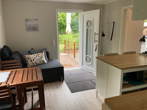 Leistungsstarkes Airbnb: Time out in a Swedish house in Aurich