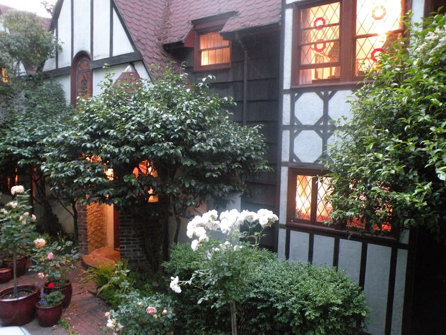 Lath and plaster is a hallmark of Tudor Revival homes.