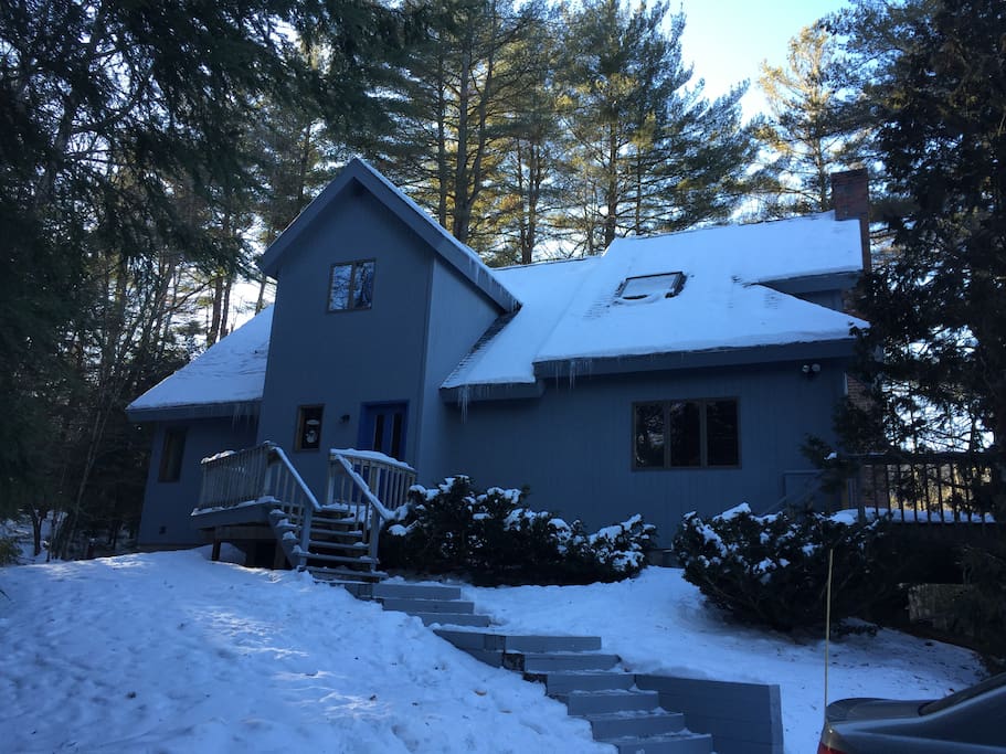 Snowy Entry - Luxury Awaits Inside