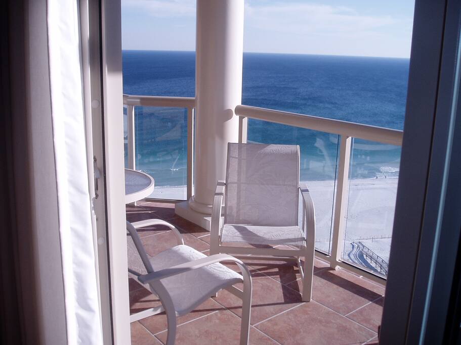 Our deck and view