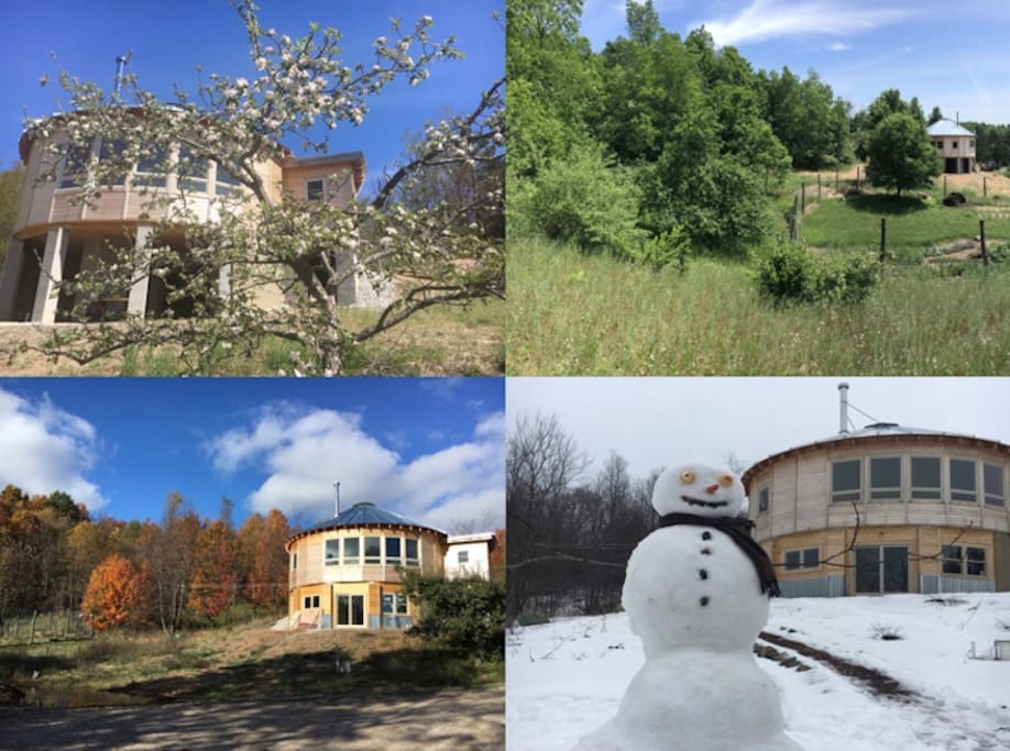 Wild Wood Round Home (4 Seasons)