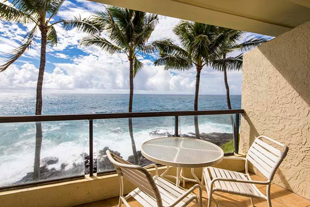 Oceanfront View from Lanai