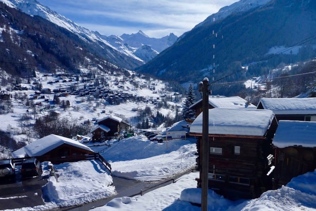 Balcony View in Winter