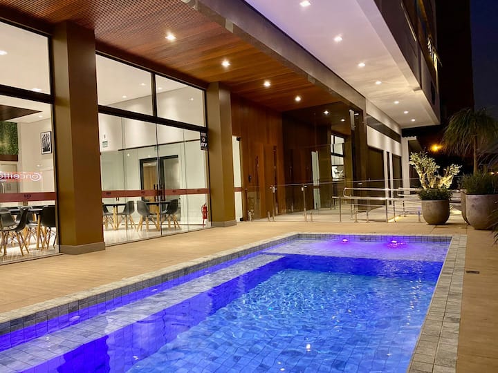 High standard loft with pool