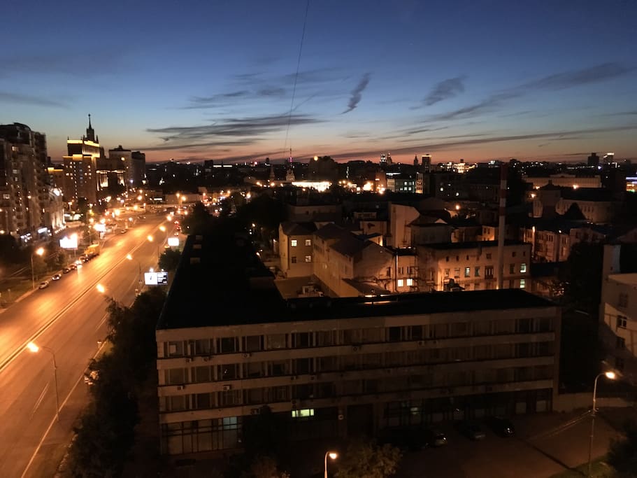 Вид с балкона
