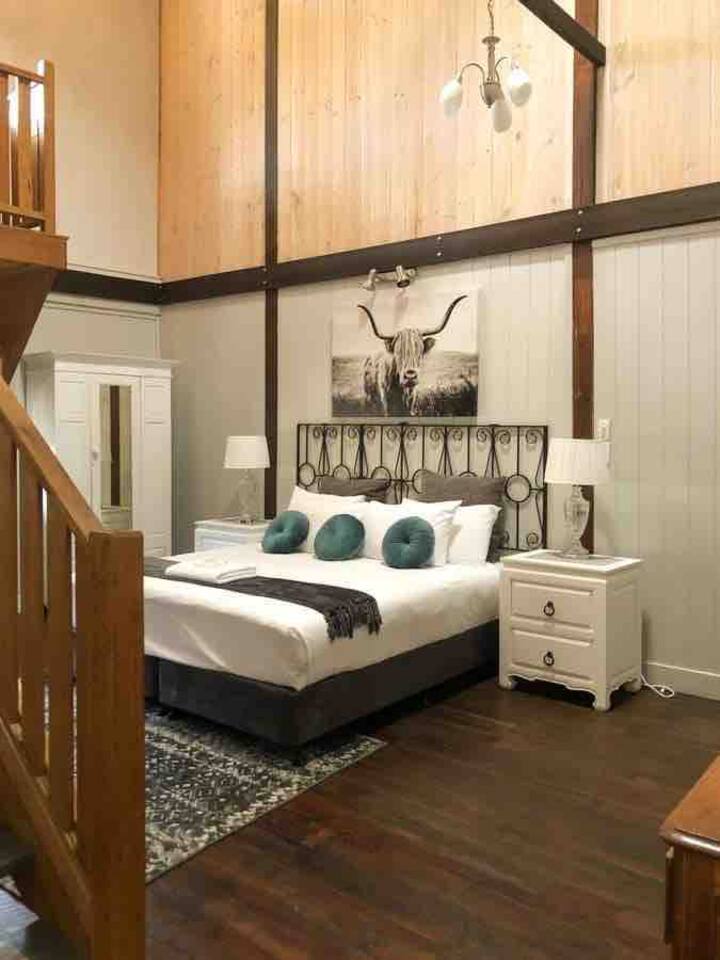 Our stunning master suite , now complete with smart tv