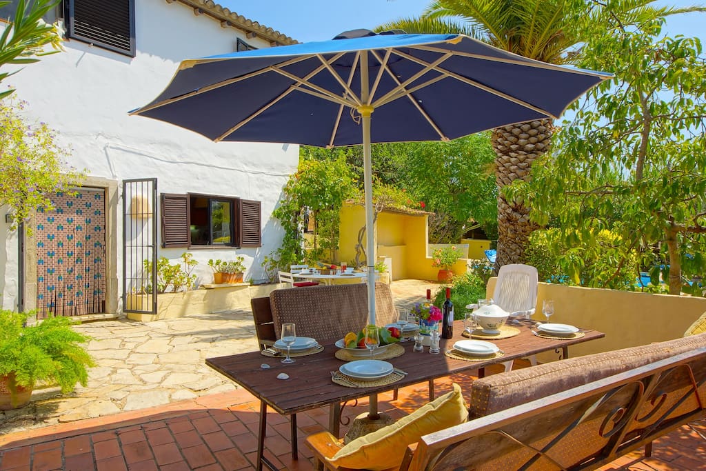 The Patio is perfect for Al Fresco Dining