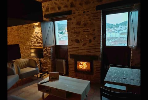 The Balcony of the Moreria with firewood