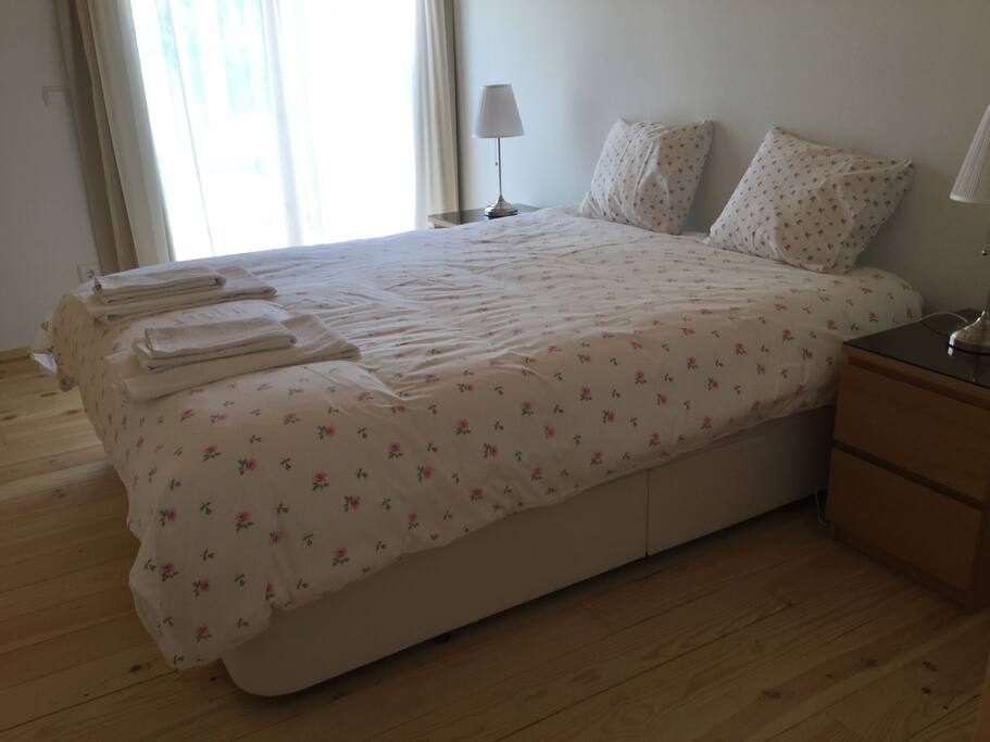 Comodidade da suite do Refúgio