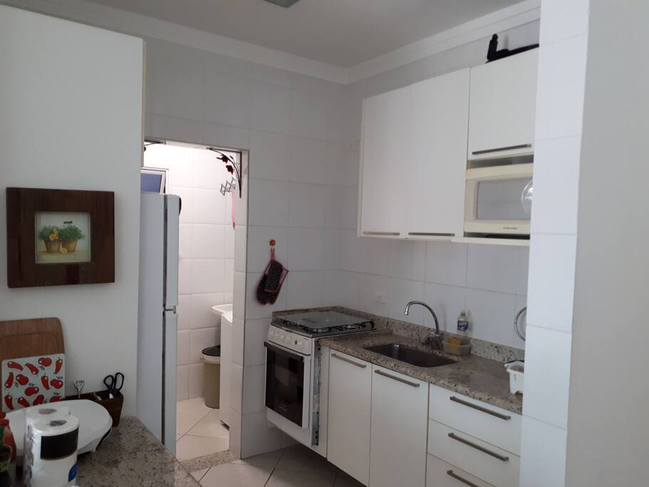 Cozinha + Lavanderia e Dispensa