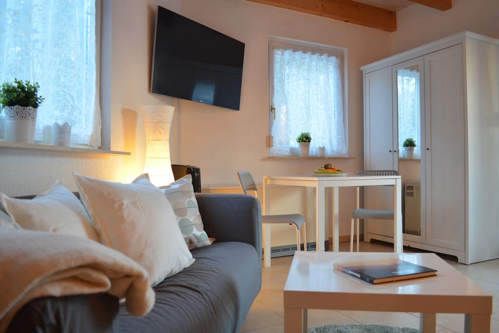 Gemütliche Sofaecke