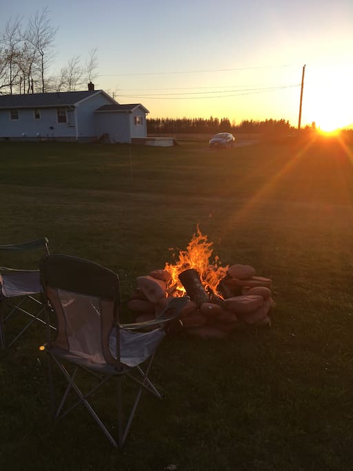 Backyard Fire pit