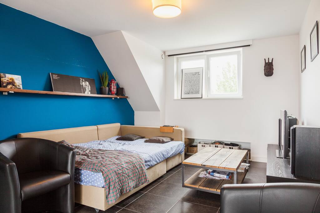Livingroom with sleepsofa