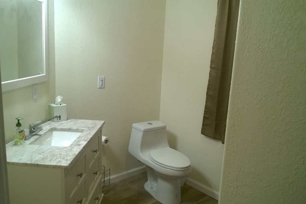 3/4 bathroom