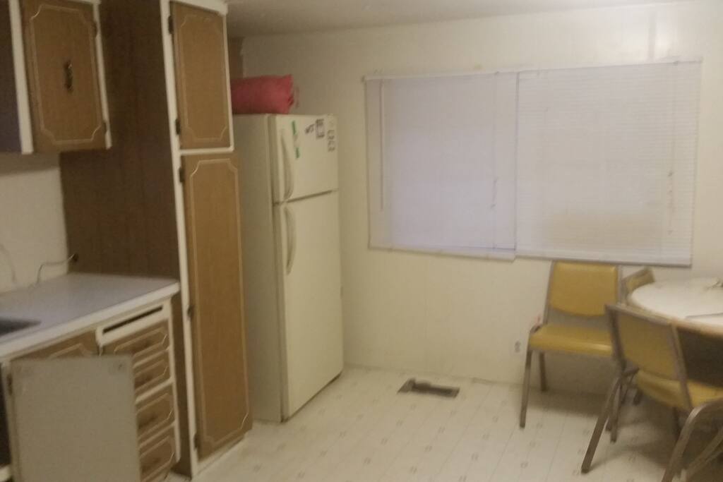 will provide pots, pans and dishes.