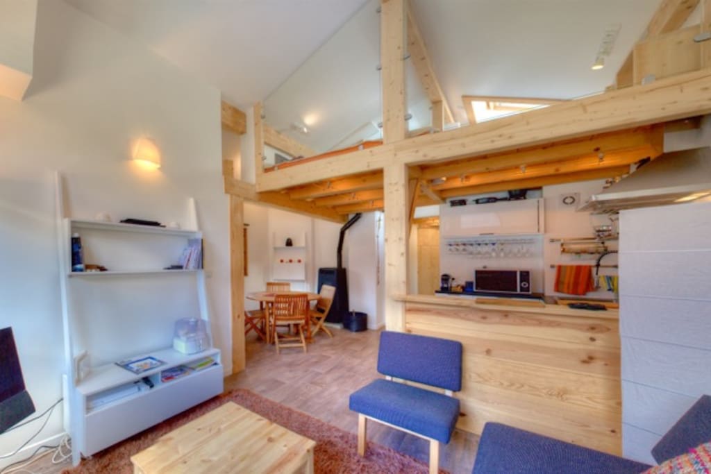 Salle à manger depuis le salon