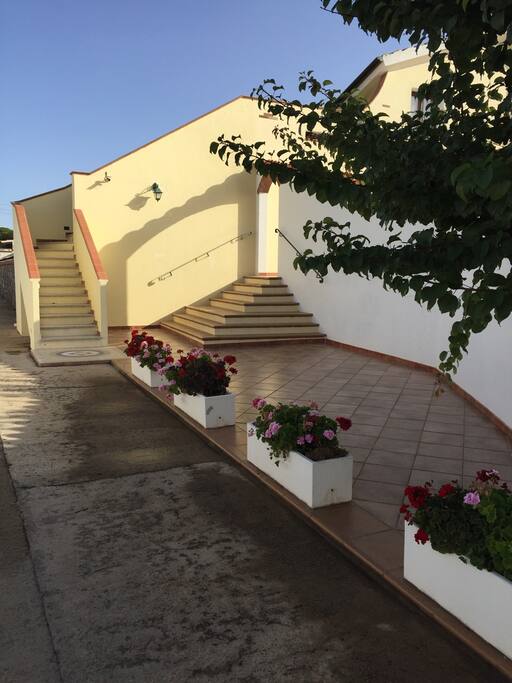 entrance