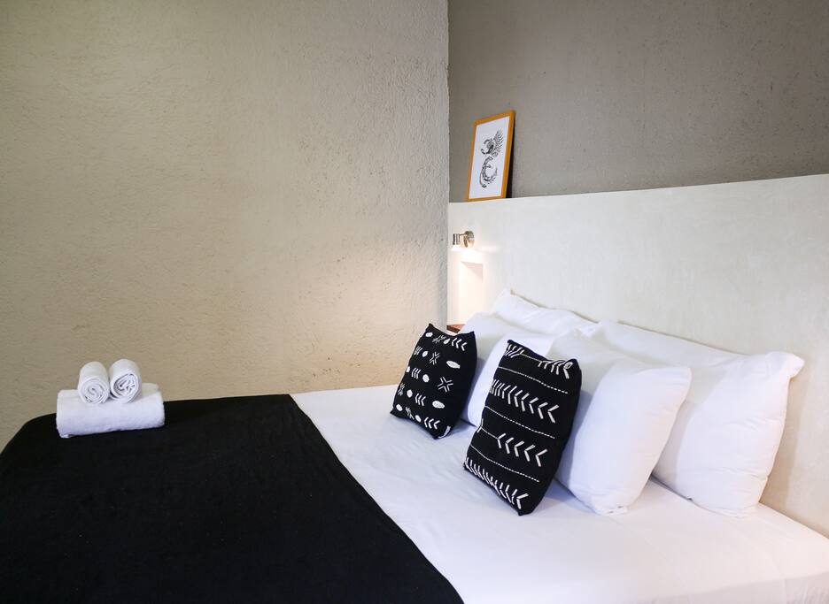 Ample King Size bed