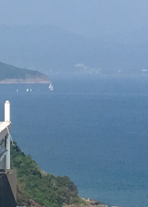 View towards Sai Kung from the living room