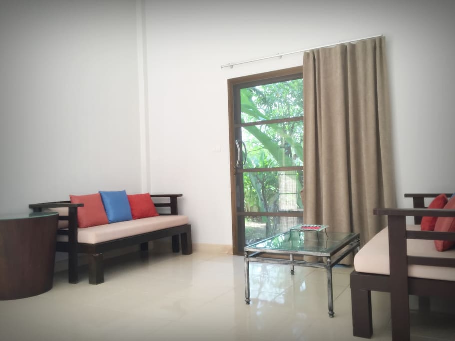 Shared Living Room
with garden view