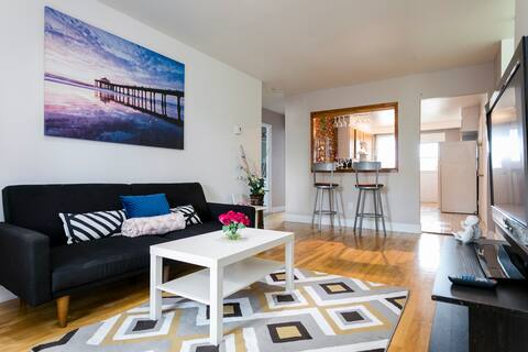 #5203 very good location free private parking Apt