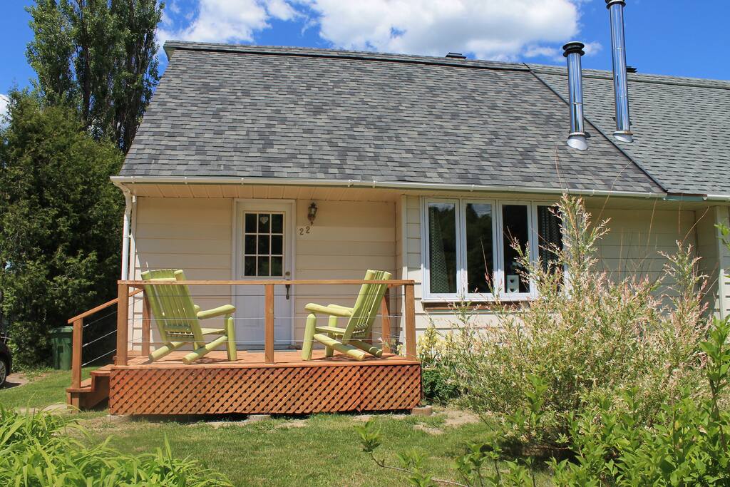 Chalet façade avant