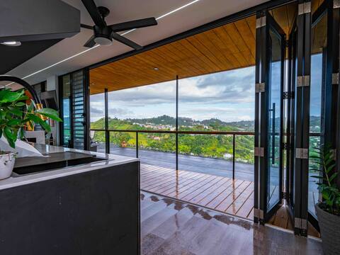 Vibra, mountain view and pool with heater