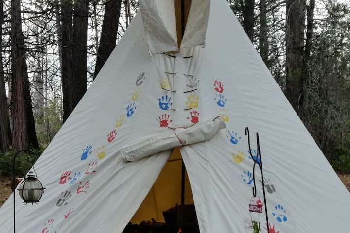 Terri's Tipi Park - tipi site