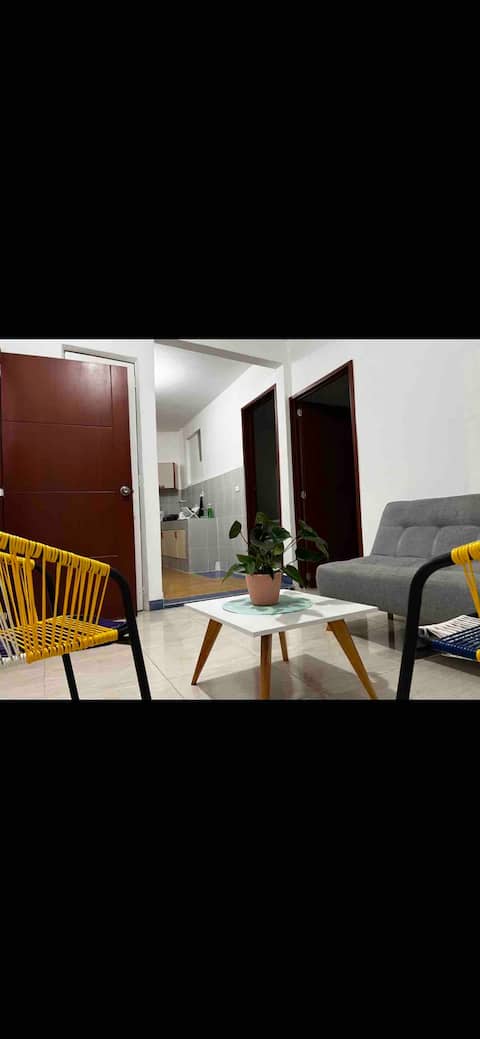 Popular Airbnb listing: Small and comfortable apartment with an outdoor terrace. in Miraflores