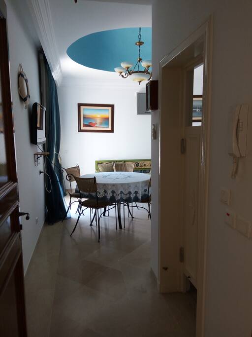 L'entrée de l'appartement