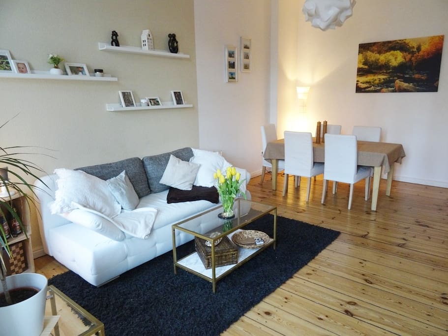 Das gemütliches Wohnzimmer