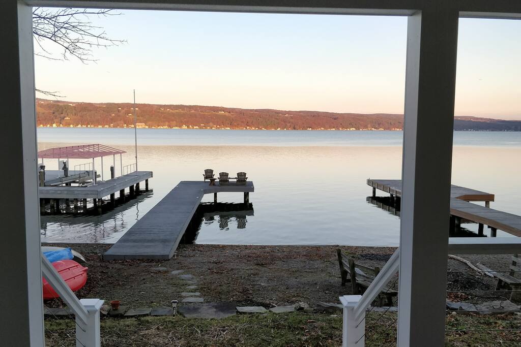 View from Ground Floor Deck